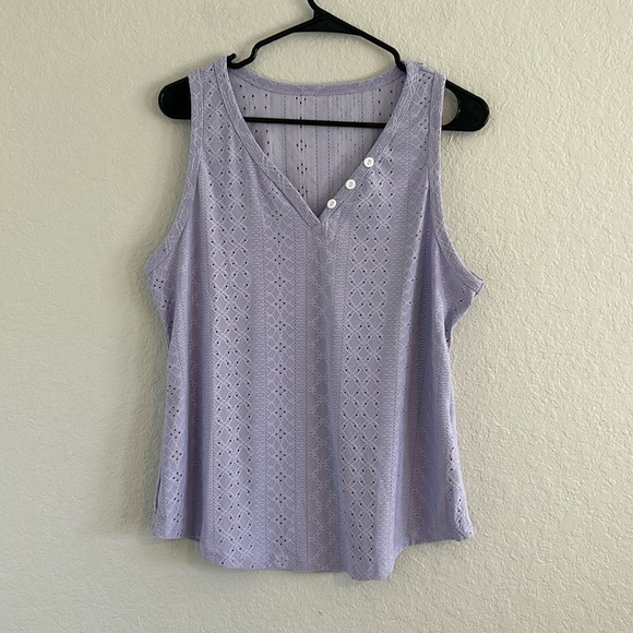 Airy lilac tank - NWOT - Picture 1 of 6